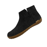 The honey rubber boot charcoal