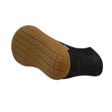 The honey rubber boot charcoal