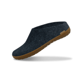 The honey rubber slip-on denim