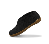 The honey rubber shoe charcoal