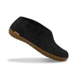 The honey rubber shoe charcoal