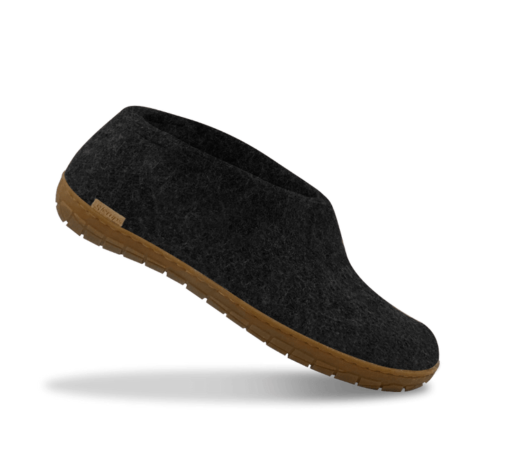 The honey rubber shoe charcoal