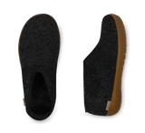 The honey rubber shoe charcoal