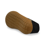 The honey rubber shoe charcoal