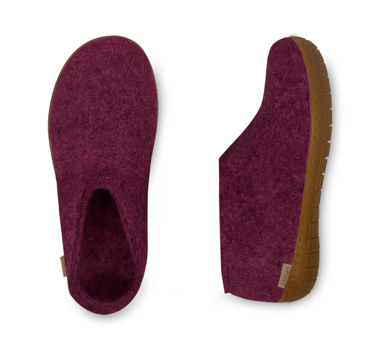 The honey rubber shoe cranberry