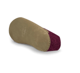 The leather shoe cranberry