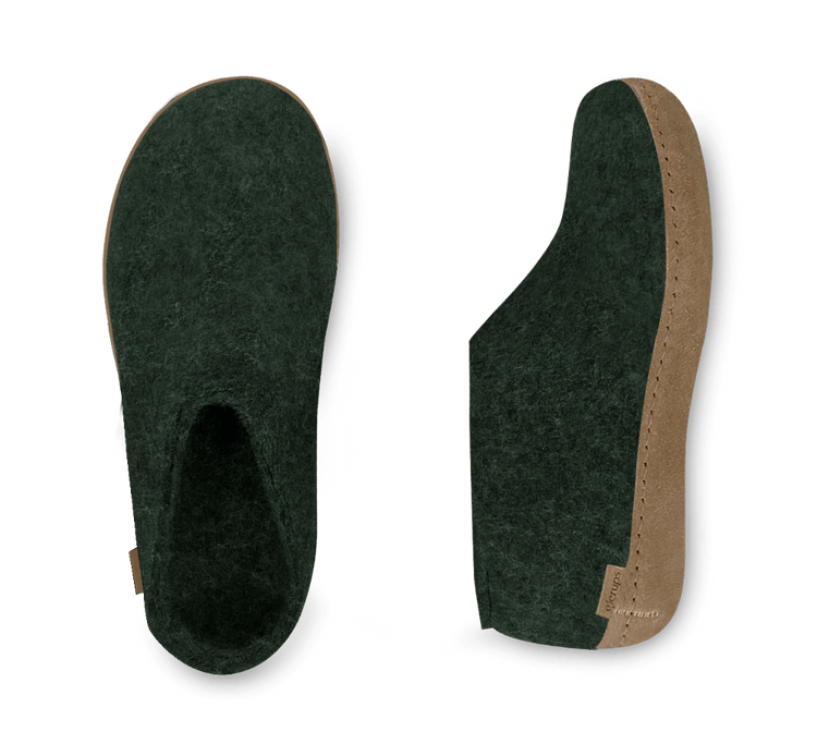 The leather shoe forest