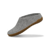 The honey rubber slip-on grey