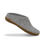 The honey rubber slip-on grey