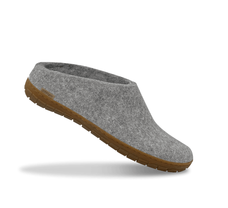 The honey rubber slip-on grey