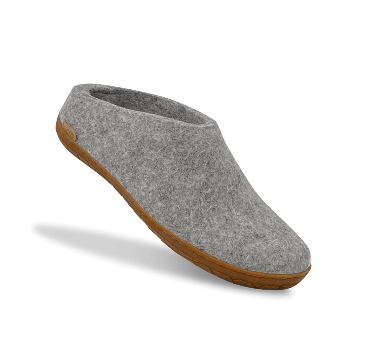 The honey rubber slip-on grey