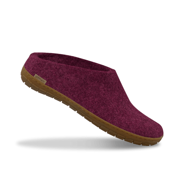 The honey rubber slip-on cranberry