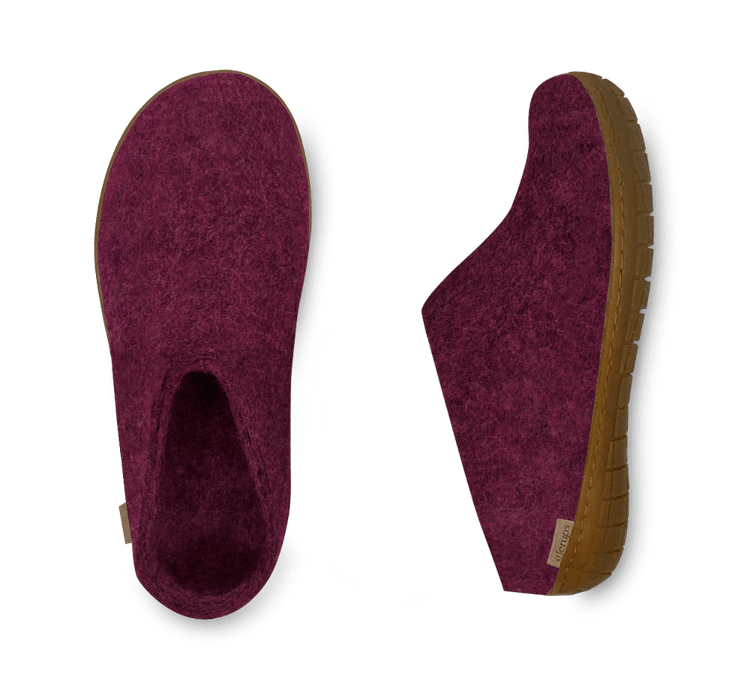 The honey rubber slip-on cranberry