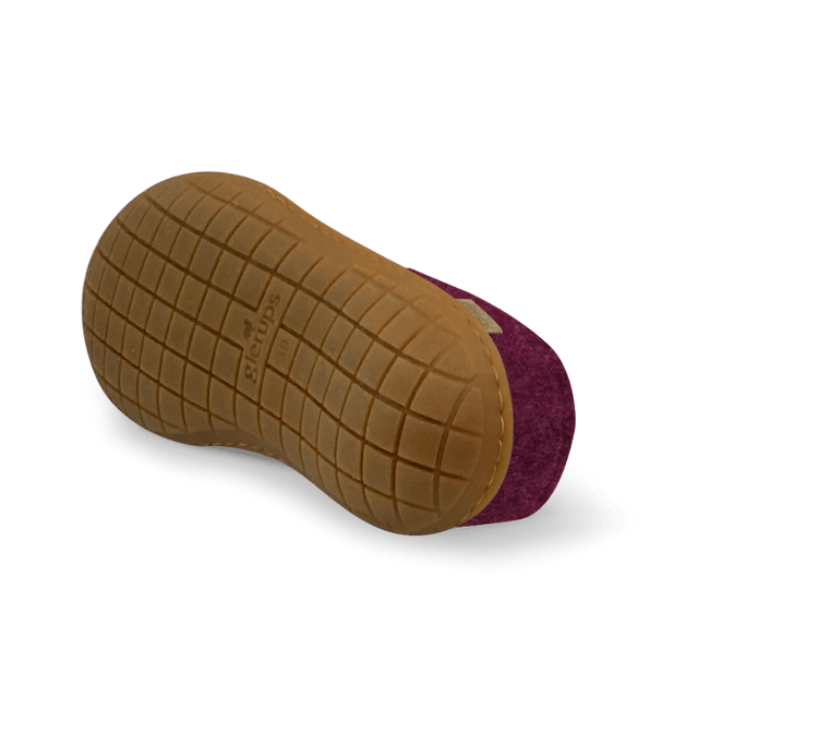 The honey rubber slip-on cranberry