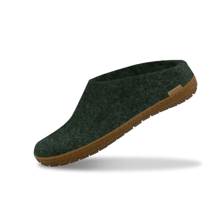 The honey rubber slip-on forest