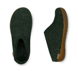 The honey rubber slip-on forest