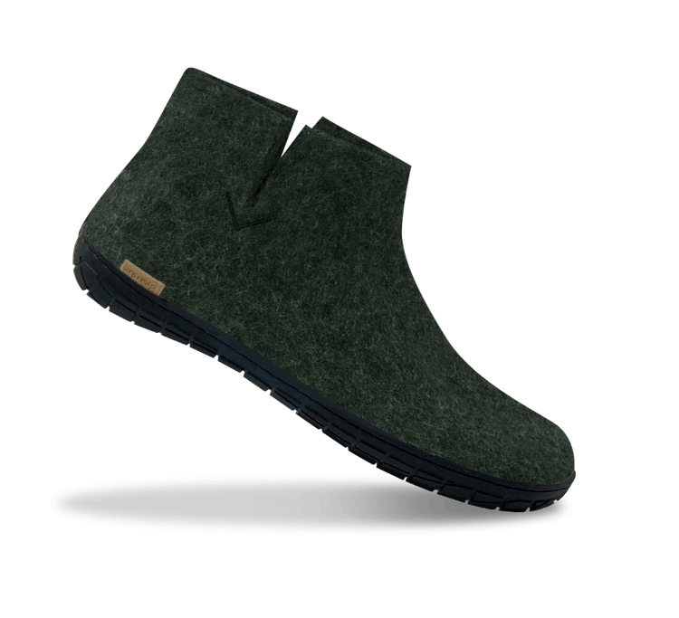 The black rubber boot forest