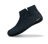 The black rubber boot denim
