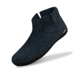 The black rubber boot denim