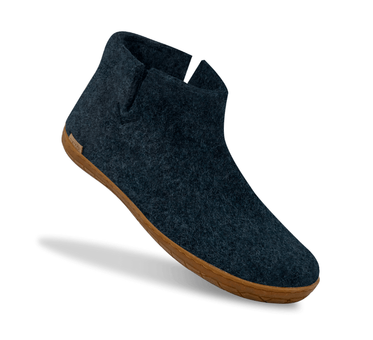 The honey rubber boot denim