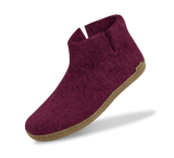 The leather boot cranberry