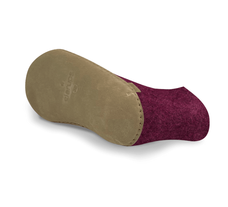 The leather boot cranberry