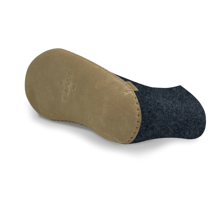 The leather boot denim