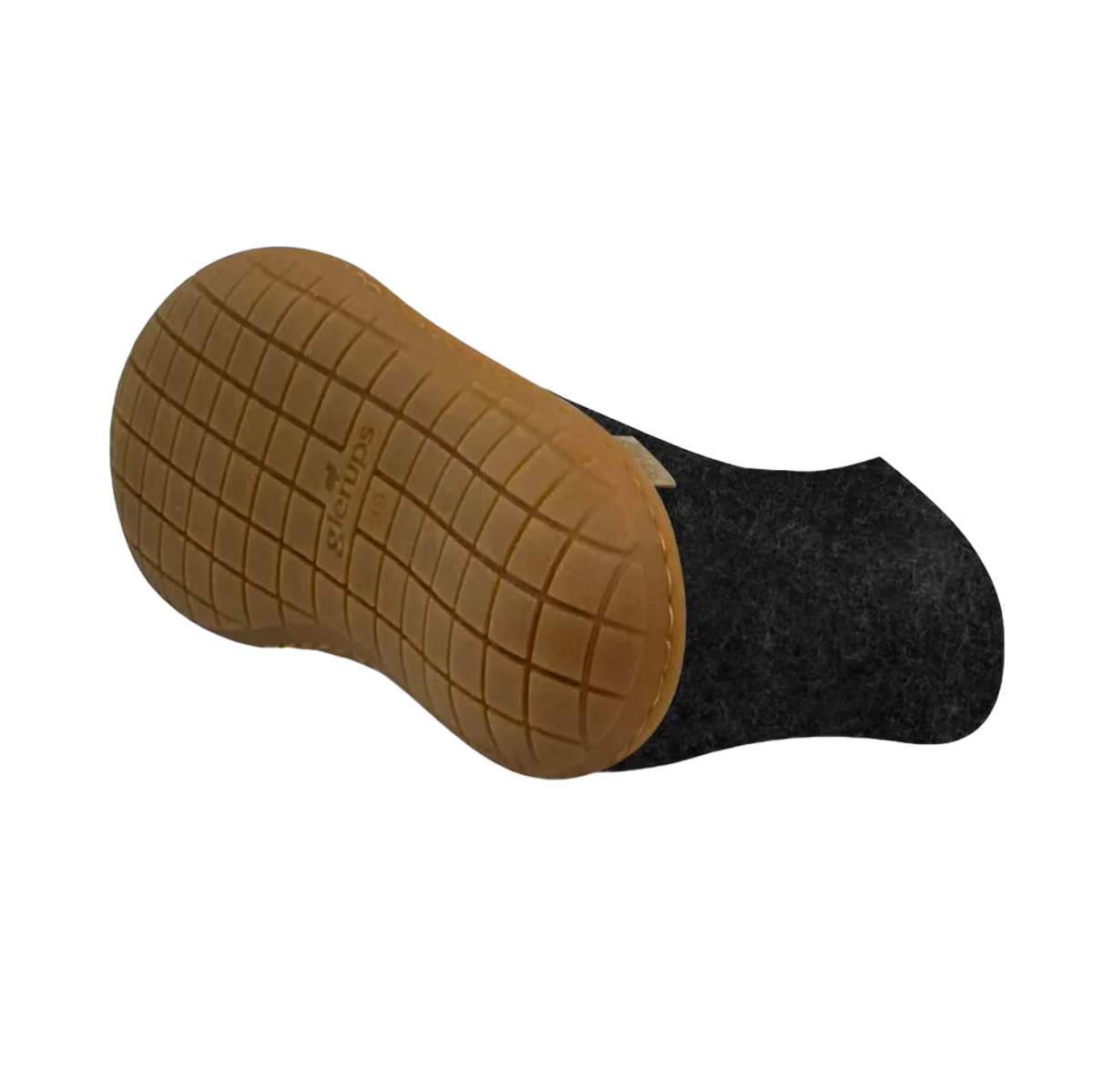 The honey rubber boot charcoal