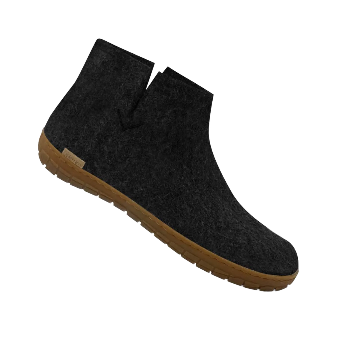 The honey rubber boot charcoal