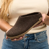 The slip on leather chestnut
