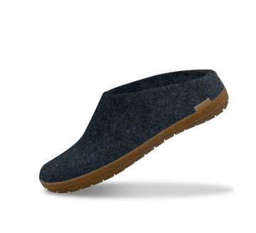 The honey rubber slip-on denim