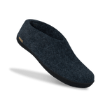 The black rubber shoe denim