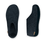 The black rubber shoe denim