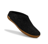 The honey rubber slip-on charcoal