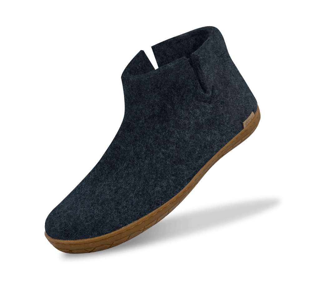 The honey rubber boot denim