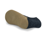 The leather boot denim